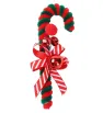 Adorno Navideño Bastón Caramelo limpiapipas – Rojo Verde