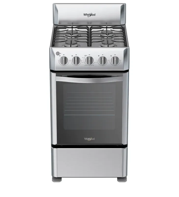 Estufa Whirlpool WWR3000S 20" Gas | Acero Inoxidable Gris