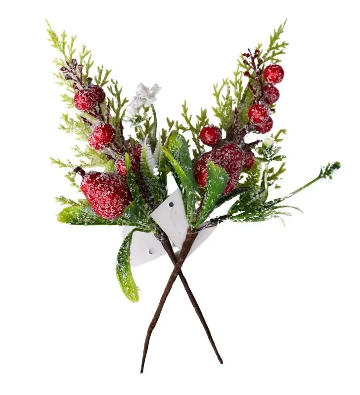 Guirnalda de Bayas Navideña Artificial – Selecciones Florales