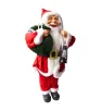 Figura Decorativa Santa Claus Linterna Saco – Adorno Navideño