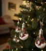 Adornos Bombilla LED Transparente Navidad – Set Decorativo