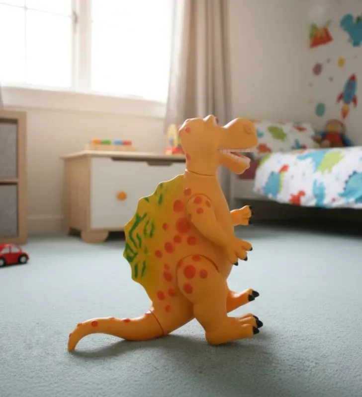 Dinosaurio de Plástico con Silbato Chillón – Juguete Interactivo