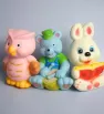 Set de 3 Figuras de Animalitos  – Set de 3 pzas