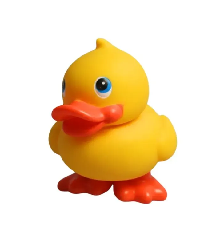Pato Luigie Silbato Chillón de Plástico – Juguete Clásico de Baño