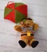 Muñeco Reno Paracaidista de Peluche – Colgante Navideño