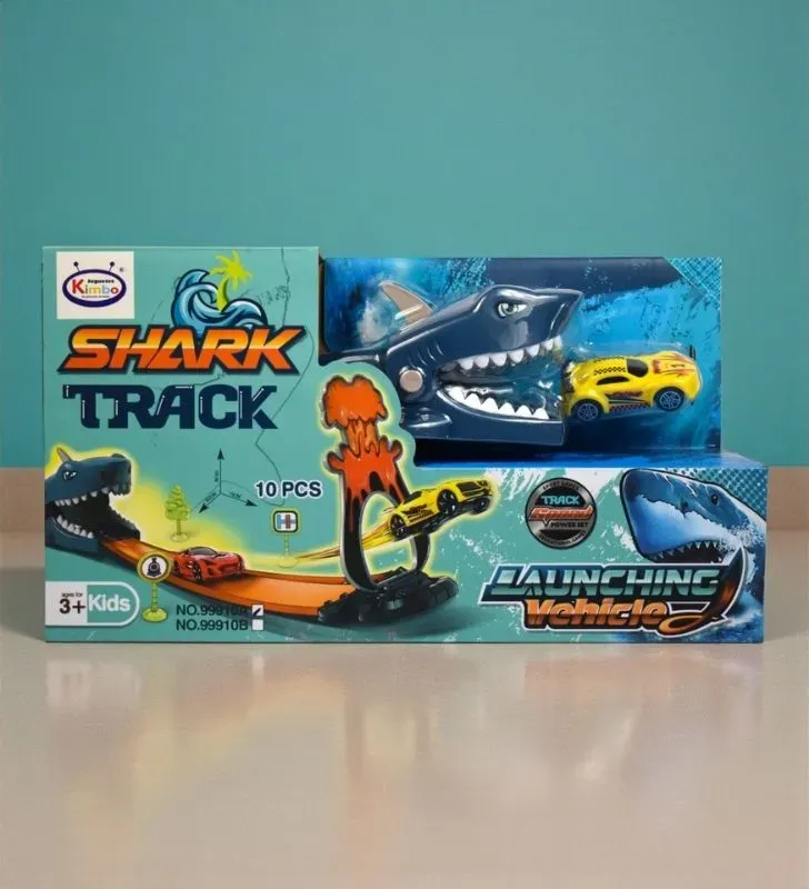 Pista de Carreras Tiburón Shark Track HW23008838 – Juguetes Kimbo