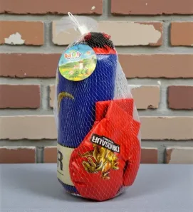 Set de Boxeo Infantil Costal y Guantes HW23042808 – Juguetes Kimbo Dinosaur Boxing