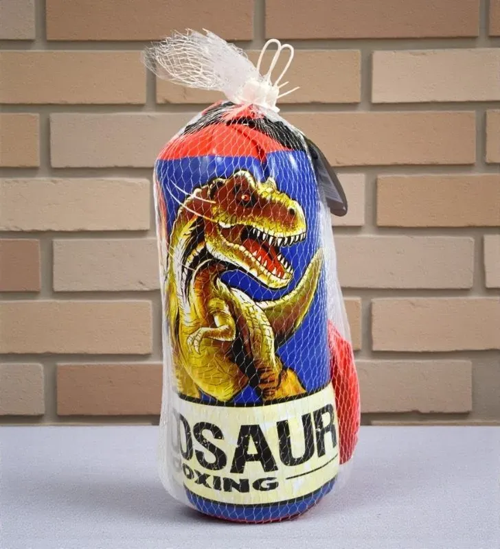 Set de Boxeo Infantil Costal y Guantes HW23042808 – Juguetes Kimbo Dinosaur Boxing
