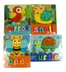Rompecabezas de Madera de Animales y Letras - Juguete Individual