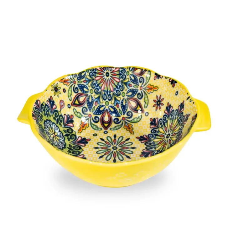 Tazón de Sopa CUISINE SPOT 9.5" CUR-102 – Doble Asa y Resistente