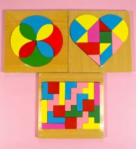 Rompecabezas de Madera ARTKIDS JUE27459 - Mosaico Geométrico