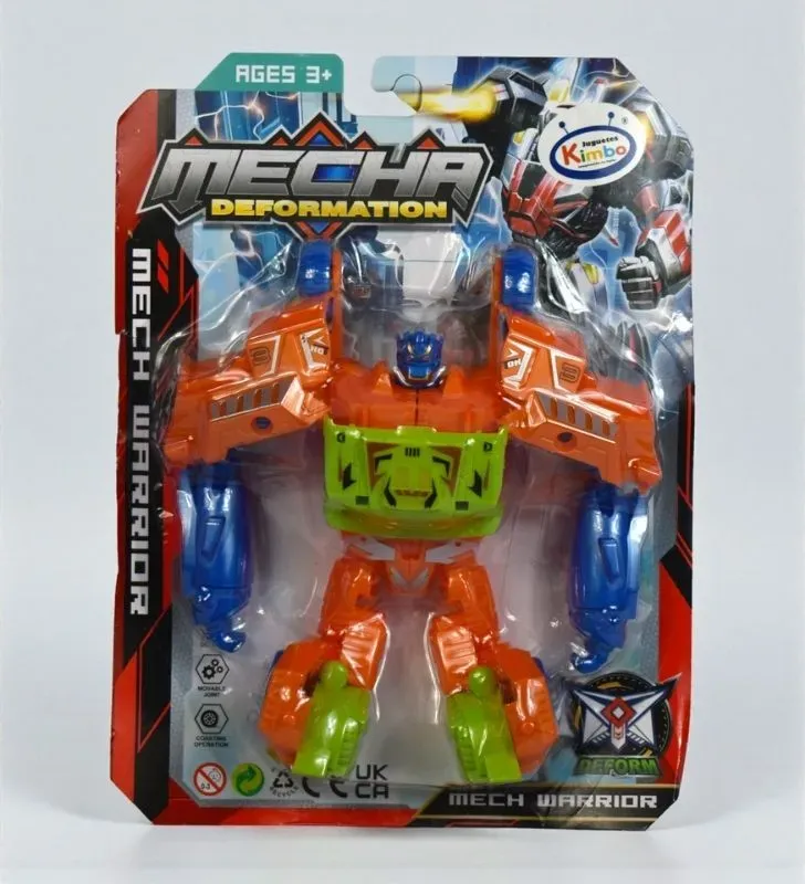 Juguete Transformable Mech Warrior Naranja SH745259 – Robot Juguetes Kimbo