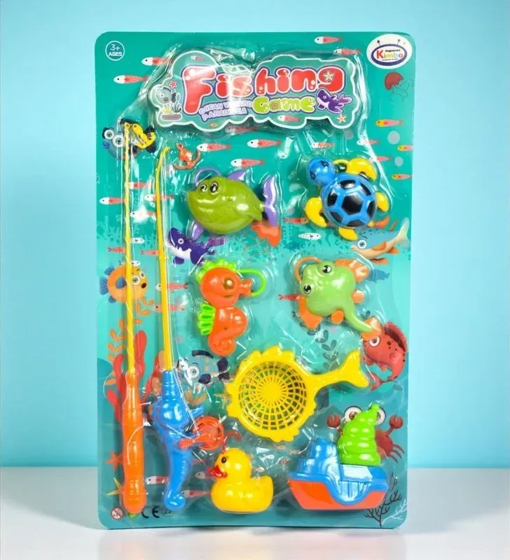 Juego de Pesca Infantil SH769364 – Juguetes Kimbo para Bañera y Piscina
