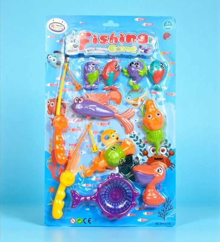 Juego de Pesca Infantil SH769367 – Juguetes Kimbo Set Completo para Baño