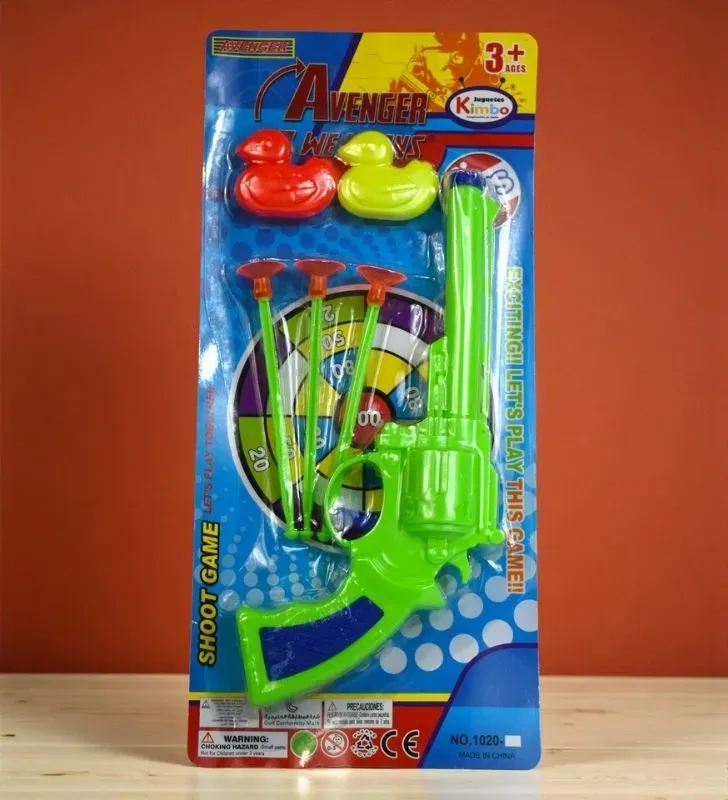 Pistola Lanza Dardos de Ventosa HW23068205 – Juguetes Kimbo