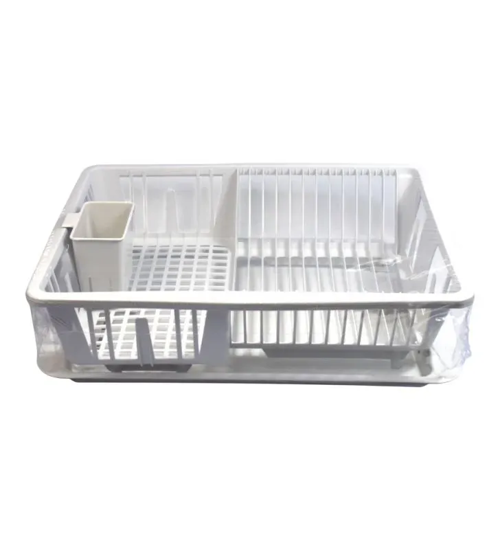 Escurridor Alica A110 Blanco/Beige – Secaplatos Plástico