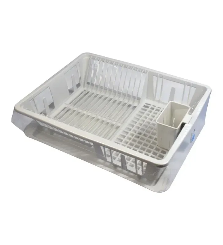 Escurridor Alica A110 Blanco/Beige – Secaplatos Plástico