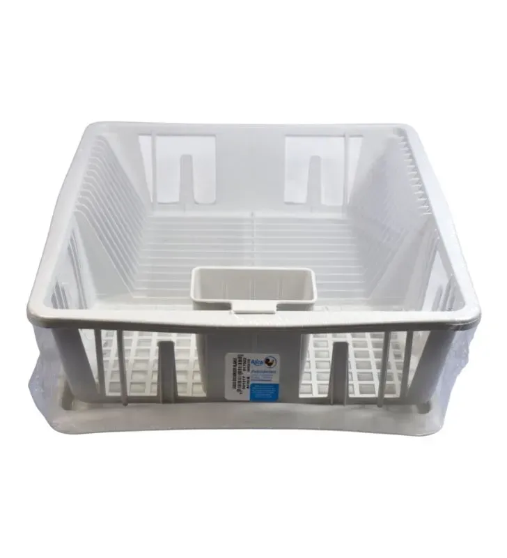Escurridor Alica A110 Blanco/Beige – Secaplatos Plástico