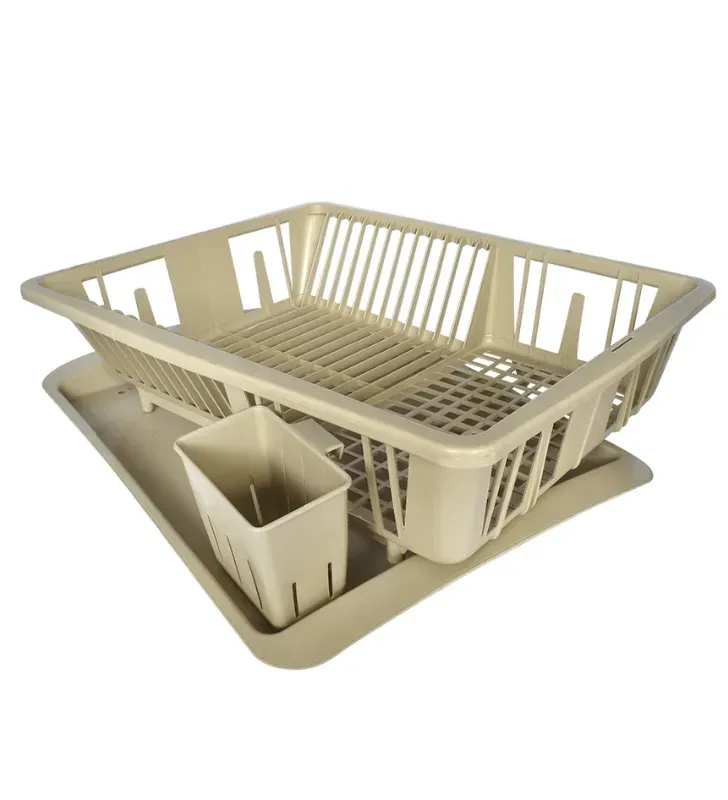 Escurridor Alica A110 Blanco/Beige – Secaplatos Plástico