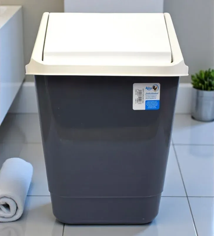 Cesto Papelero Alica A048 con Balancín – 10 L