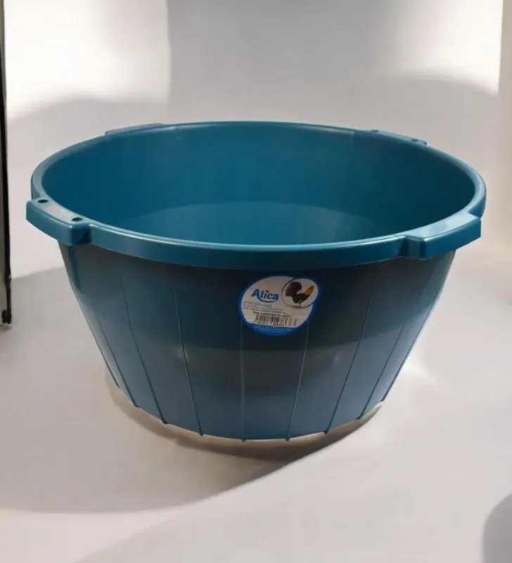 Palangana de Plástico Alica 8 Litros Sin Asa No.80 A120 – Uso Doméstico