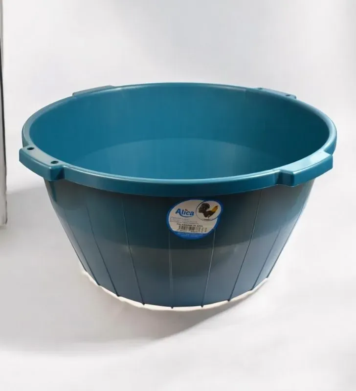 Palangana de Plástico Alica 8 Litros Sin Asa No.80 A120 – Uso Doméstico