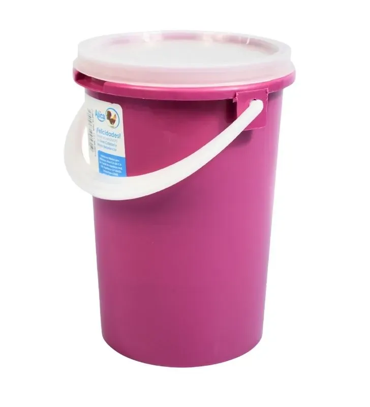 Cubeta Hermética Alica 1.5 Litros C/Tapa A073 – Colores Variados
