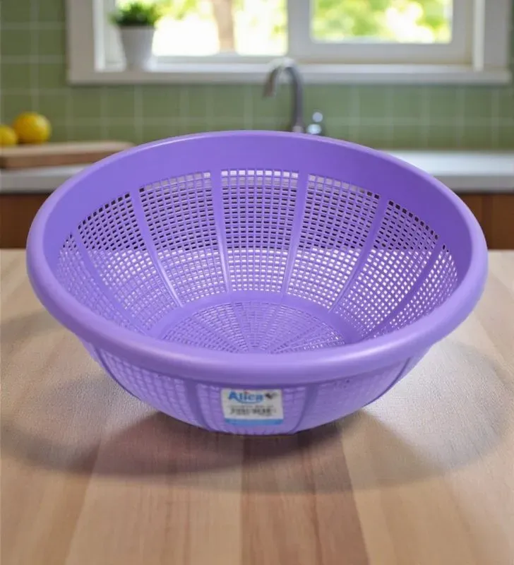 Colador de Plástico Alica Santa Rosa A192 Colores – Escurridor de Cocina