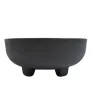 Molcajete Salsero de Plástico Alica NOMC-032 Negro - Imitación Piedra