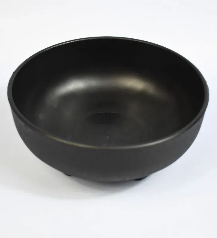Molcajete Salsero de Plástico Alica NOMC-032 Negro - Imitación Piedra