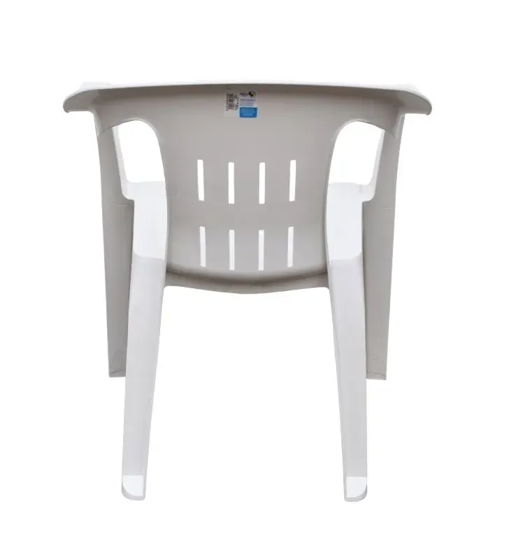 Sillón Confort Alica B001 de Plástico Apilable - Color Blanco