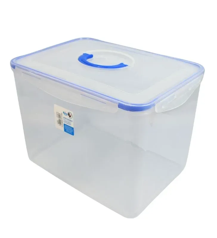 Contenedor Porta Fácil Alica A344-12 de 12 Litros con Broches - Almacenamiento Hermético