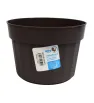 Maceta de Plástico Alica No.5 Austera Chocolate NOMJ-005-CH – Plántulas y Semillas