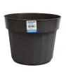 Maceta de Plástico Alica No.6 Austera Chocolate NOMJ-006-CH – Artículos de jardín