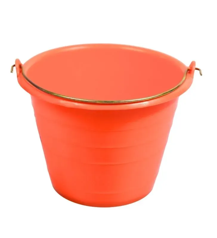 Cubeta de Plástico Alica No.4 Coqueta A081 – Balde de Colores Sólidos