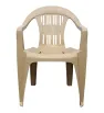 Silla Mérida Alica PA035-BE de Plástico Apilable - Color Beige