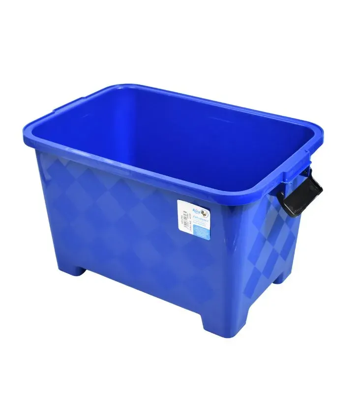 Hielera de Plástico Alica AI002 - Nevera Portátil Azul para Bebidas