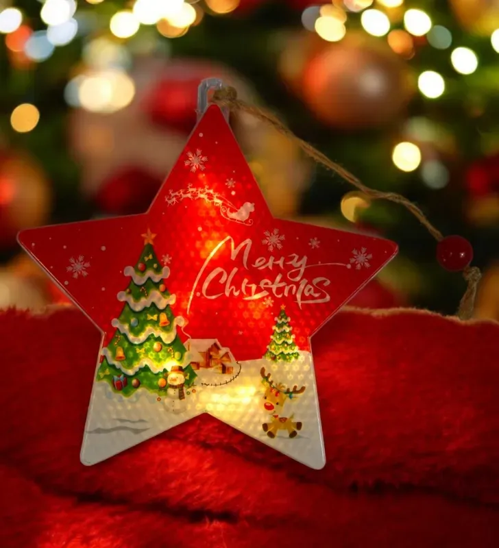 Figura Colgante Navideña LED YC019083 – Adorno Luminoso