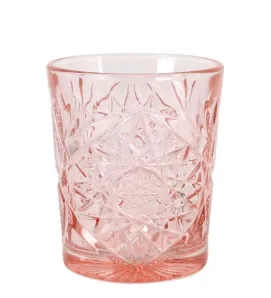 Vaso Libbey 6249 Hobstar Pink 355 ml – DOF Cristalería Color Rosa