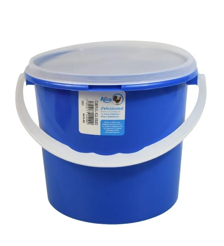 Cubeta Hermética Alica 3 Litros con Tapa (A074)
