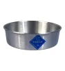 Molde Redondo para Pastel Timesa No. 22 (22 cm) de Aluminio