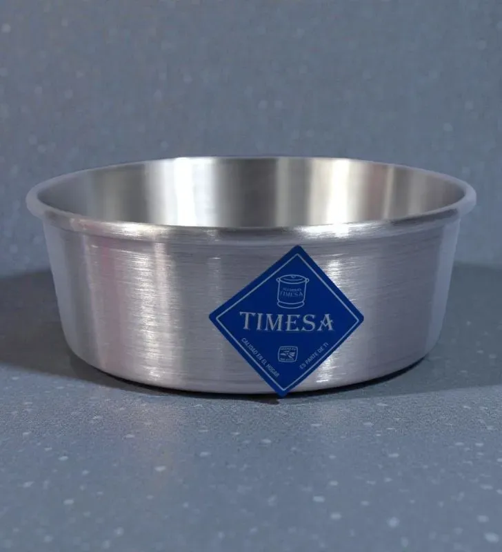 Molde para Pastel Timesa No. 18 – Aluminio Redondo Individual
