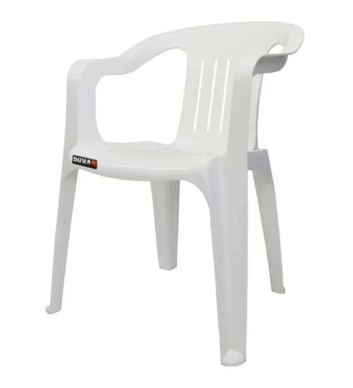 Silla Brexia Blanca Marca Duna  PDA025A-012 – Plástico Exterior