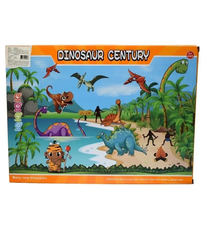 Set de Dinosaurios Kimbo Ancient World HW19045046 – Figuras de Plástico