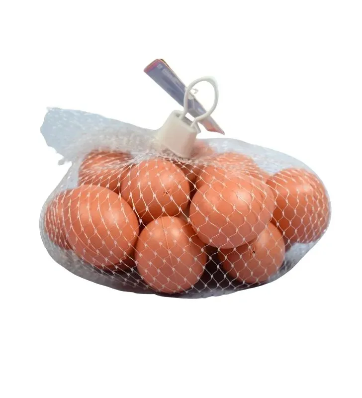 Huevos en Red 20 Pzas Kimbo – Juguete de Plástico para Cocinita y Tienda