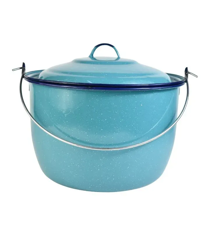 Olla Convexa Cinsa 26 cm – 9.9 L Azul Turquesa con tapa