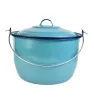 Olla Convexa Cinsa 26 cm – 9.9 L Azul Turquesa con tapa