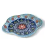 CUR-045 PLATO DE FLOR DE CIRUELO DE 8 PULGADAS