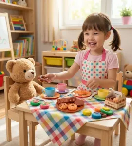 Juego de Cocina Dessert Cookies Kimbo - Postres y Vajilla Infantil