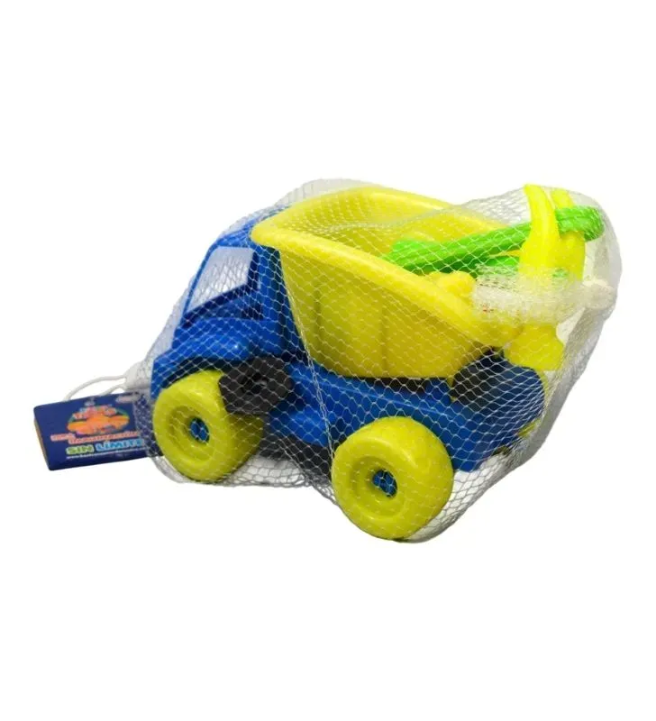 Camión Volquete con Herramientas de Playa Juguetes Kimbo